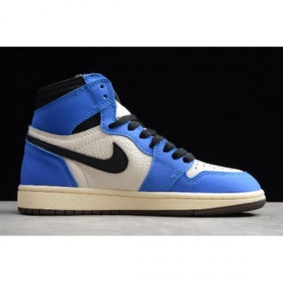 Nike Air Jordan 1 High Og Ts Siyah / Mavi Basketbol Ayakkabısı Türkiye - SXQ7B3XY